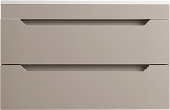 Style Line Тумба с раковиной Остин 80 подвесная крем – фотография-1